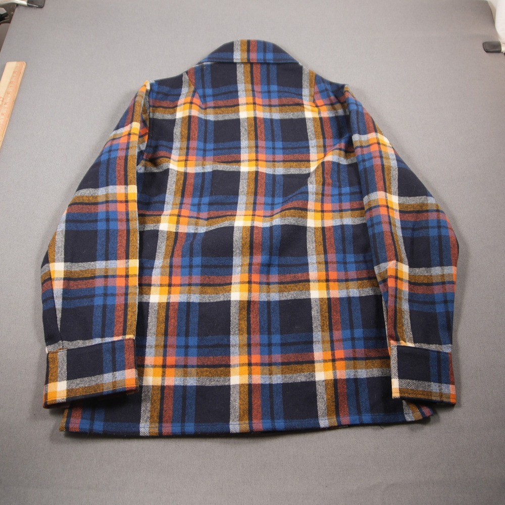 Vintage Pendleton Knockabouts Plaid Wool Women Shirt Jacket Coat M Western Cabin - Picture 2 of 15